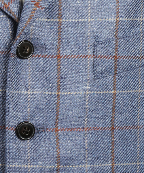 Wellington Gilet 100% Zijde | Blauw