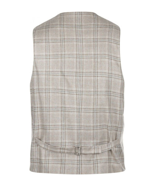 Wellington Gilet 100% Zijde | Bruin