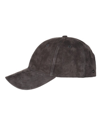 Baseball Cap Goat Suede | Grey