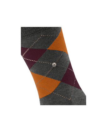 Burlington Edinburgh Heren Sokken | Grijs