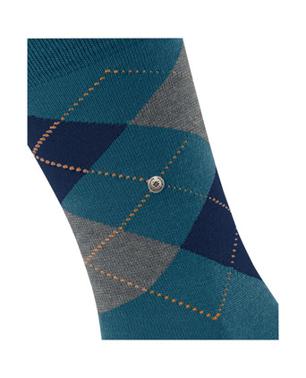 Burlington Edinburgh Men's Socks | Blue