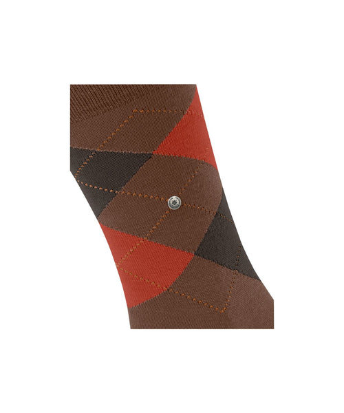 Burlington Edinburgh Men's Socks | Brown