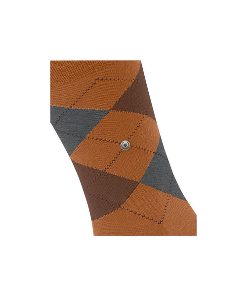 Burlington Edinburgh Men's Socks | Brown