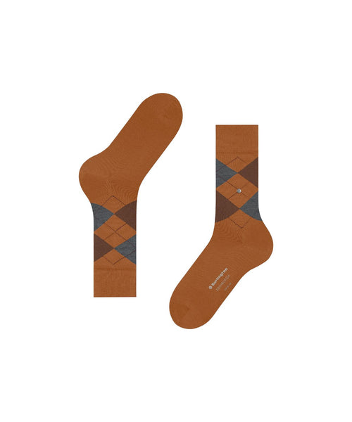 Burlington Edinburgh Men's Socks | Brown