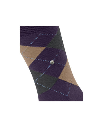 Burlington Edinburgh Heren Sokken | Rood