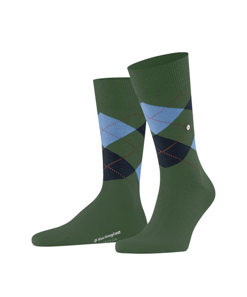 Burlington Edinburgh Men's Socks | Green