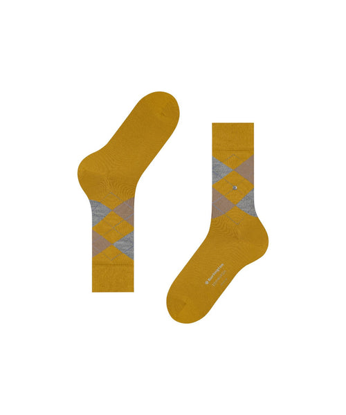 Burlington Edinburgh Men's Socks | Yellow