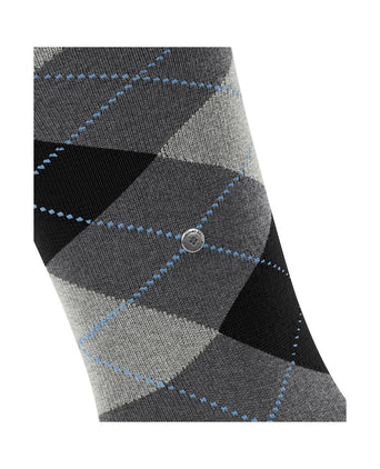 Burlington Edinburgh Men's Knee Socks | Grey