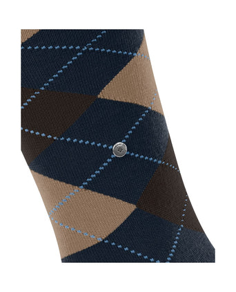 Burlington Edinburgh Men's Knee Socks | Blue