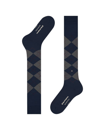 Burlington Edinburgh Men's Knee Socks | Blue