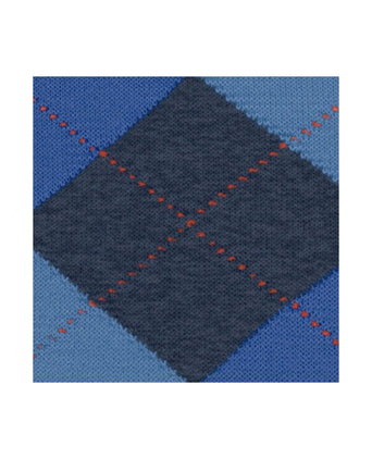 Burlington Edinburgh Men's Knee Socks | Blue