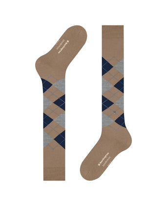 Burlington Edinburgh Men's Knee Socks | Brown