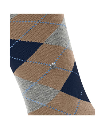 Burlington Edinburgh Men's Knee Socks | Brown