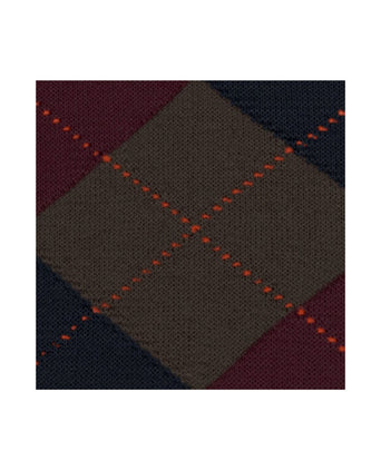 Burlington Edinburgh Men's Knee Socks | Brown