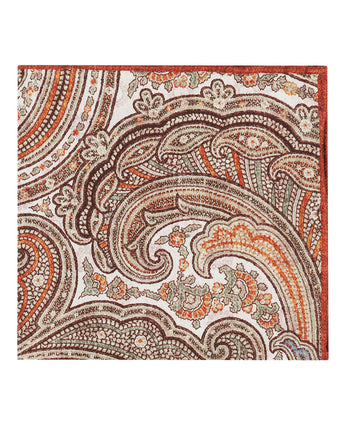 Pocket Square Silk | Brown
