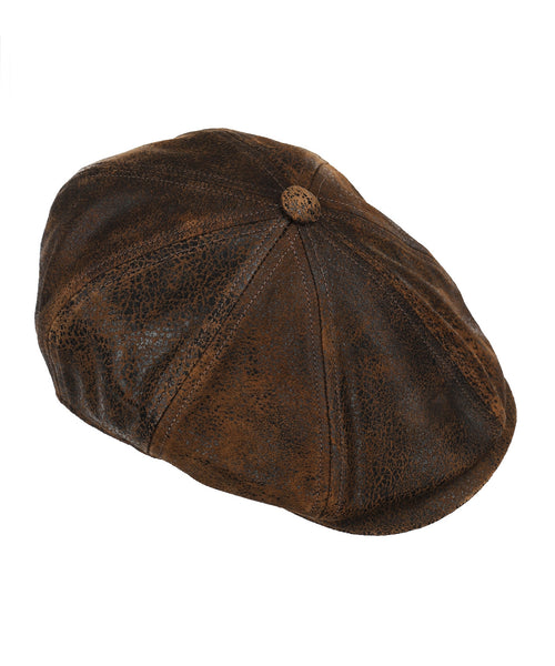 Balloon Cap Leather | Brown