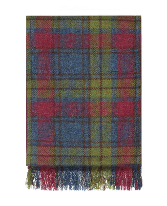 Harris Tweed Scarf | Blauw