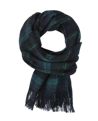 Harris Tweed Scarf | Blue