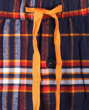 Pyjama Set Flanel | Blauw