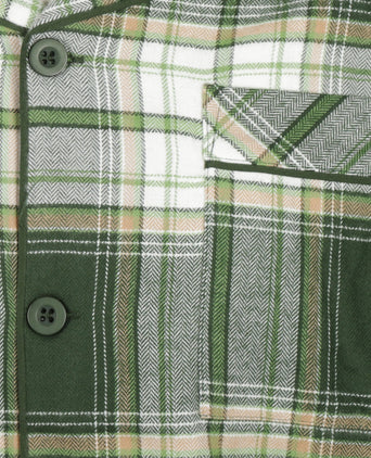 Pyjama Set Flanel | Groen