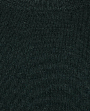Round Neck Cashmere Sweater | Green