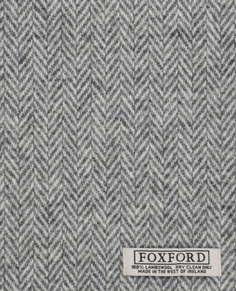 Lambswool Sjaal 30X210CM | Grijs