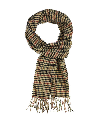 Lambswool Sjaal 30X210CM | Bruin