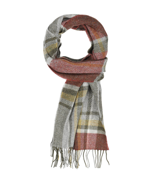 Lambswool Scarf 30X210CM | Brown