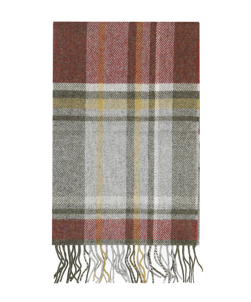 Lambswool Scarf 30X210CM | Brown