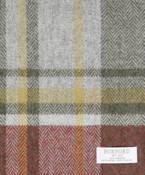 Lambswool Scarf 30X210CM | Brown