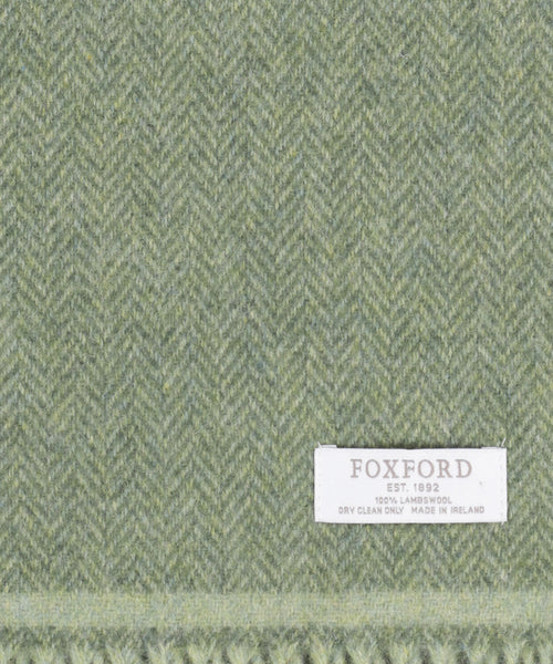 Lambswool Scarf 30X210CM | Green