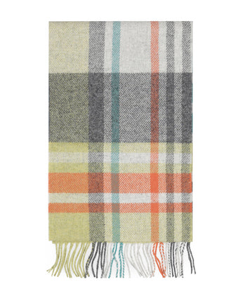 Lambswool Sjaal 30X210CM | Groen