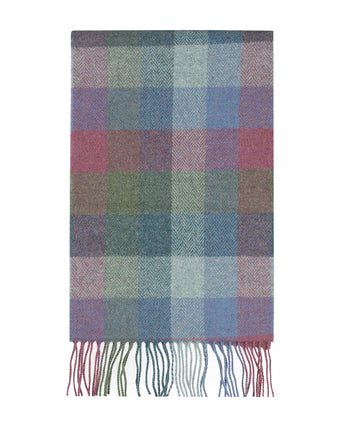 Lambswool Sjaal 30X210CM | Groen