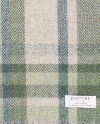 Lambswool Scarf 30X210CM | Green