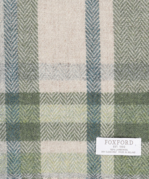 Lambswool Scarf 30X210CM | Green