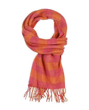 Lambswool Sjaal 30X210CM | Oranje