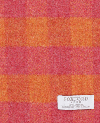 Lambswool Sjaal 30X210CM | Oranje