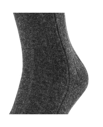 Lhasa Rib Men Socks | Grey