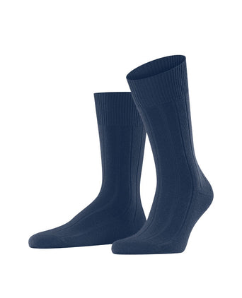 Lhasa Rib Men's Socks | Blue