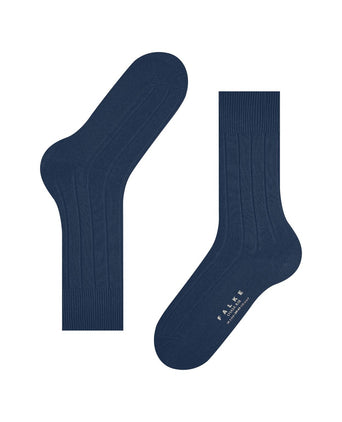 Lhasa Rib Men's Socks | Blue