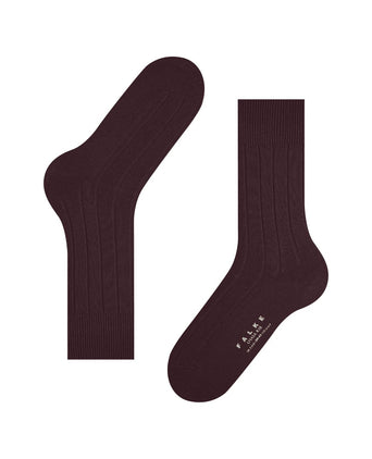 Lhasa Rib Men's Socks | Red