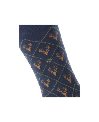 Burlington St.Hubert sock | Blue