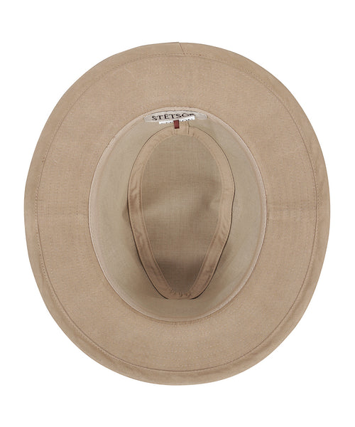 Stetson Traveler Waxed Cotton WR | Natural