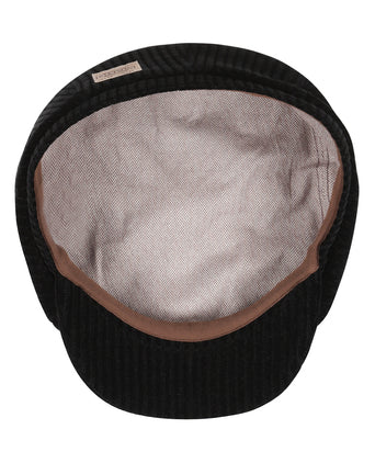 Stetson Hatteras Corduroy Jersey | Black