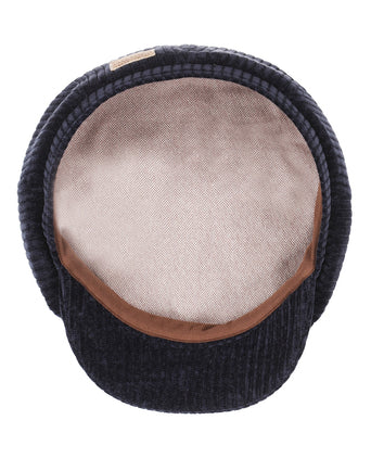 Stetson Hatteras Corduroy Jersey | Navy Blue