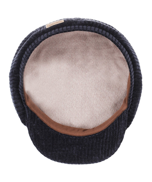 Stetson Hatteras Corduroy Jersey | Navy Blue