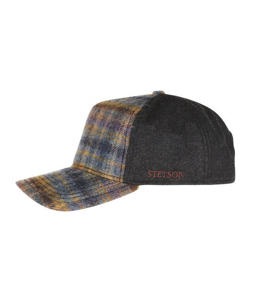 Stetson Trucker Cap Wool Check | Brown