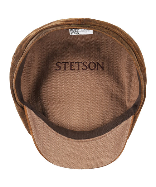 Stetson 6-Panel Cap Pigskin | Brown