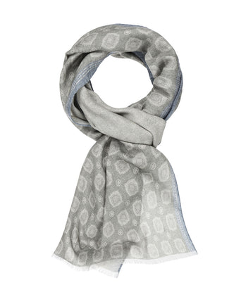 Scarf Wool 40X180cm | Light Grey