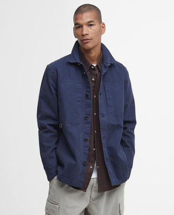 Barbour Deepdale Relaxed Fit Overshirt | Navy Blue